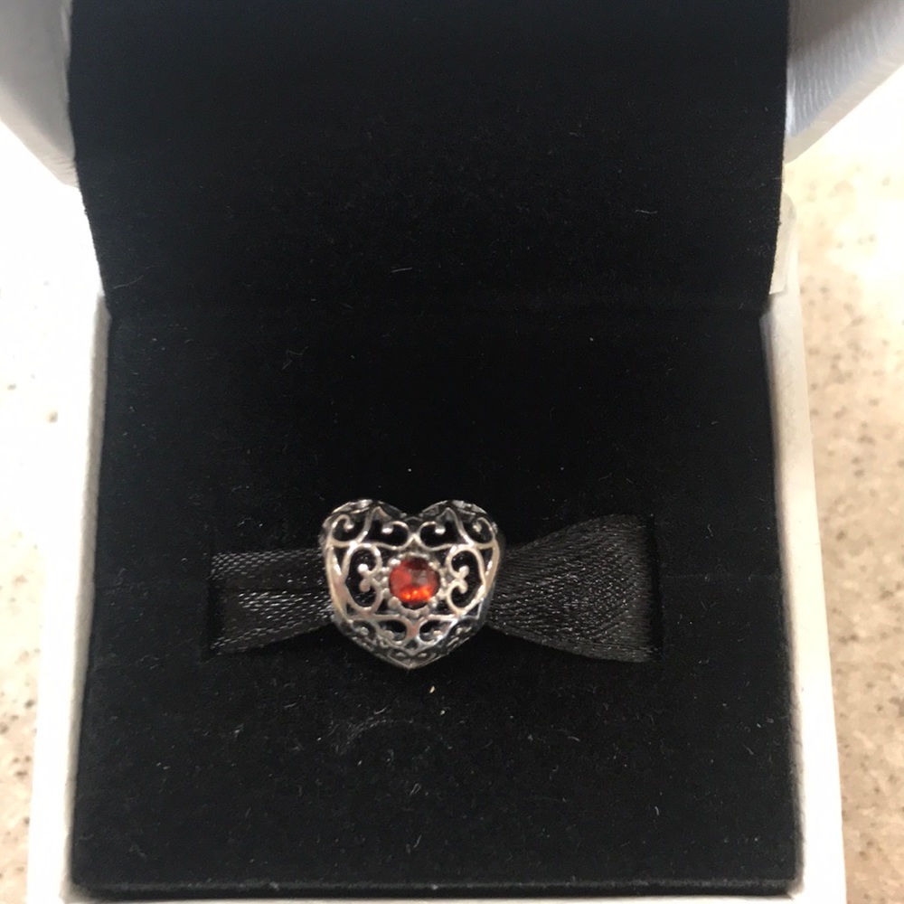 Pandora charm - January birthstone